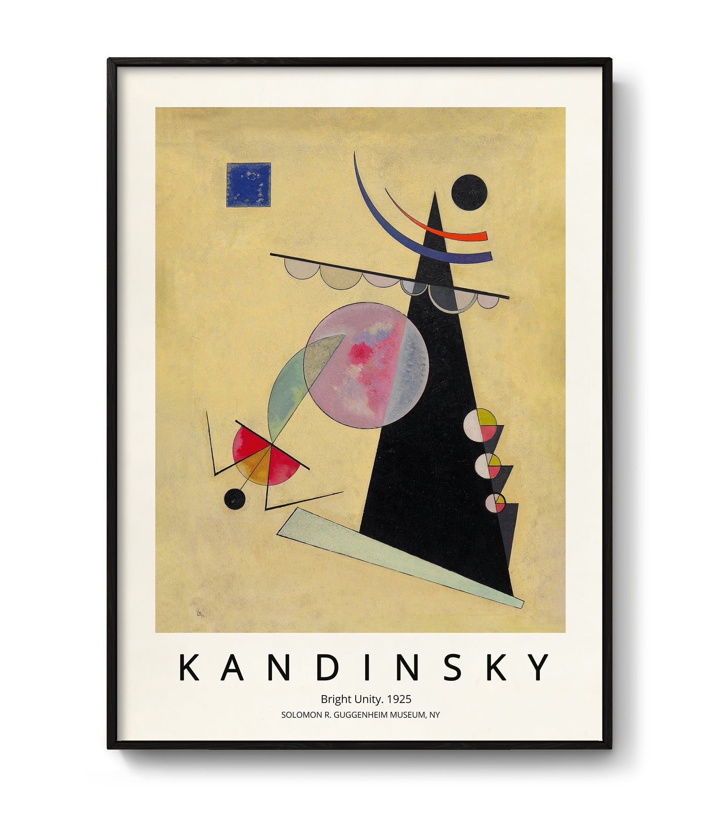 Bright Unity by Kandinsky, 1925