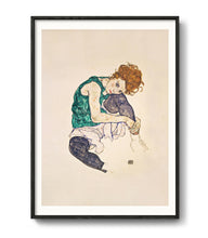 Load image into Gallery viewer, Seated Woman by Egon Schiele
