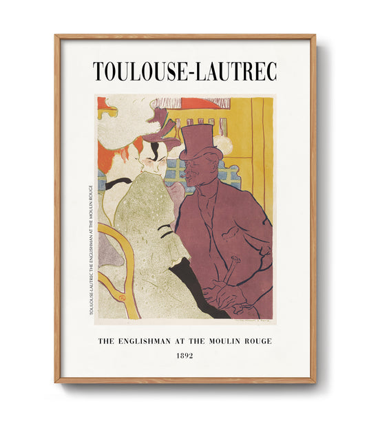 Art print by Henri de Toulouse-Lautrec