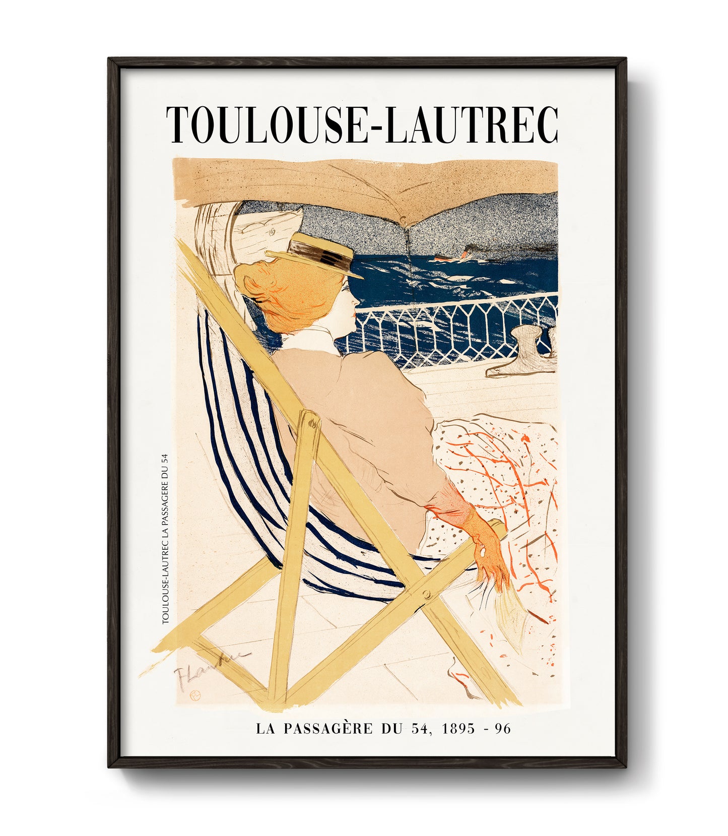 La Passagere du 54 by Henri de Toulouse-Lautrec