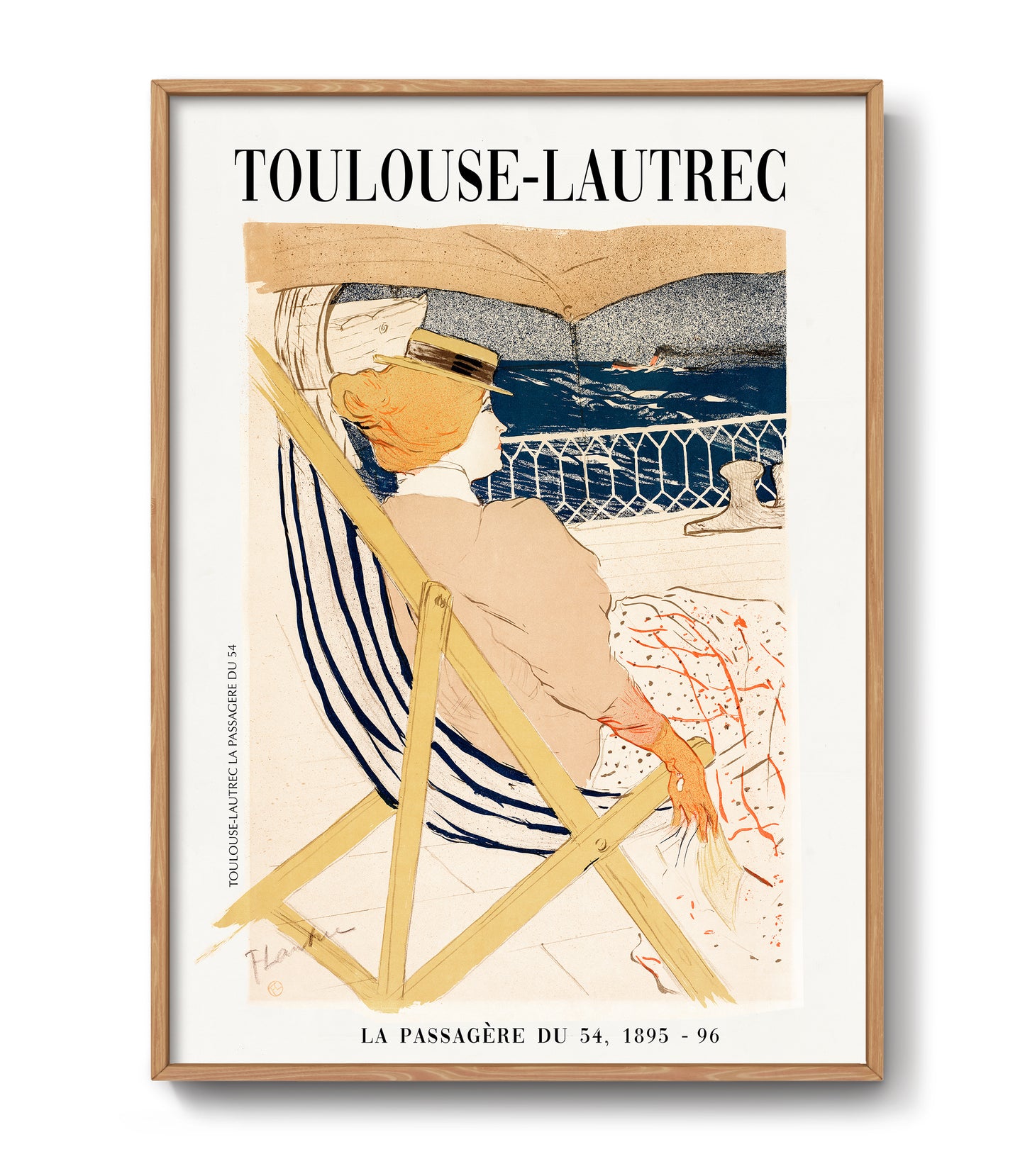 La Passagere du 54 by Henri de Toulouse-Lautrec