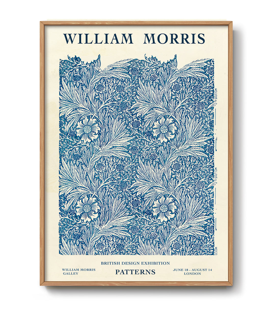 William Morris exhibition poster