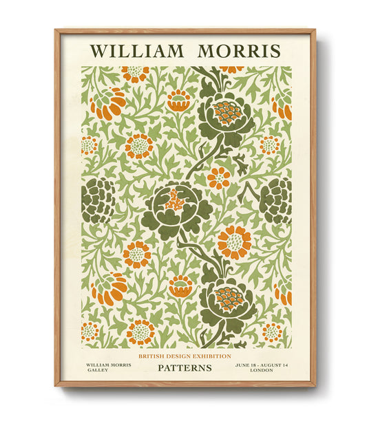 William Morris exhibition poster N3