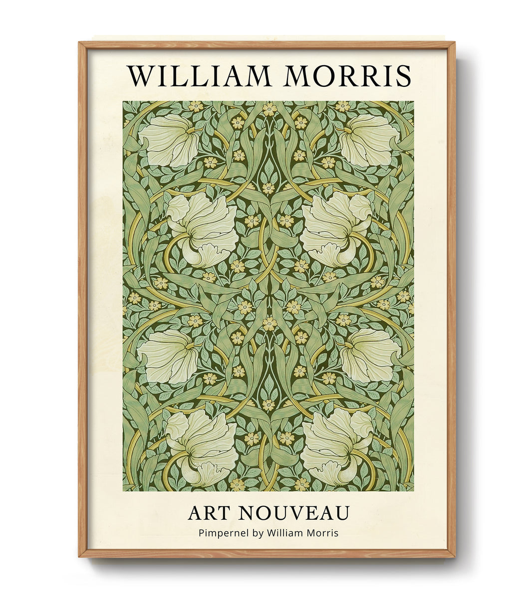 William Morris Art Nouveau Poster