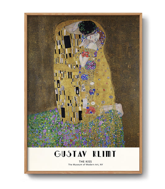 The Kiss by Gustav Klimt