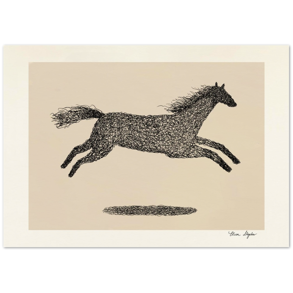 The Horse print