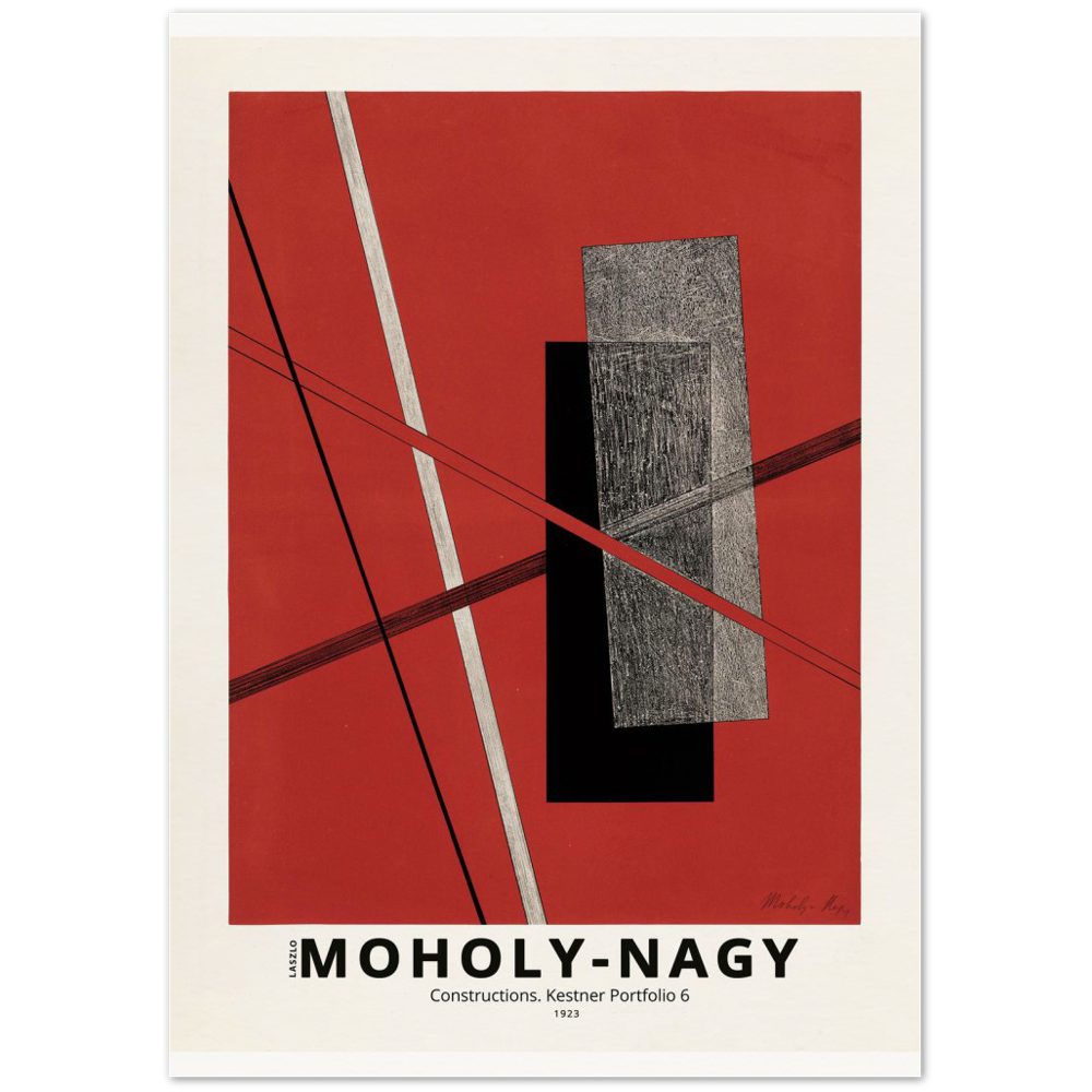 Art poster  by László Moholy-Nagy