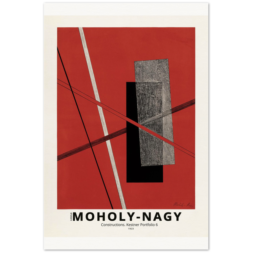 Art poster  by László Moholy-Nagy